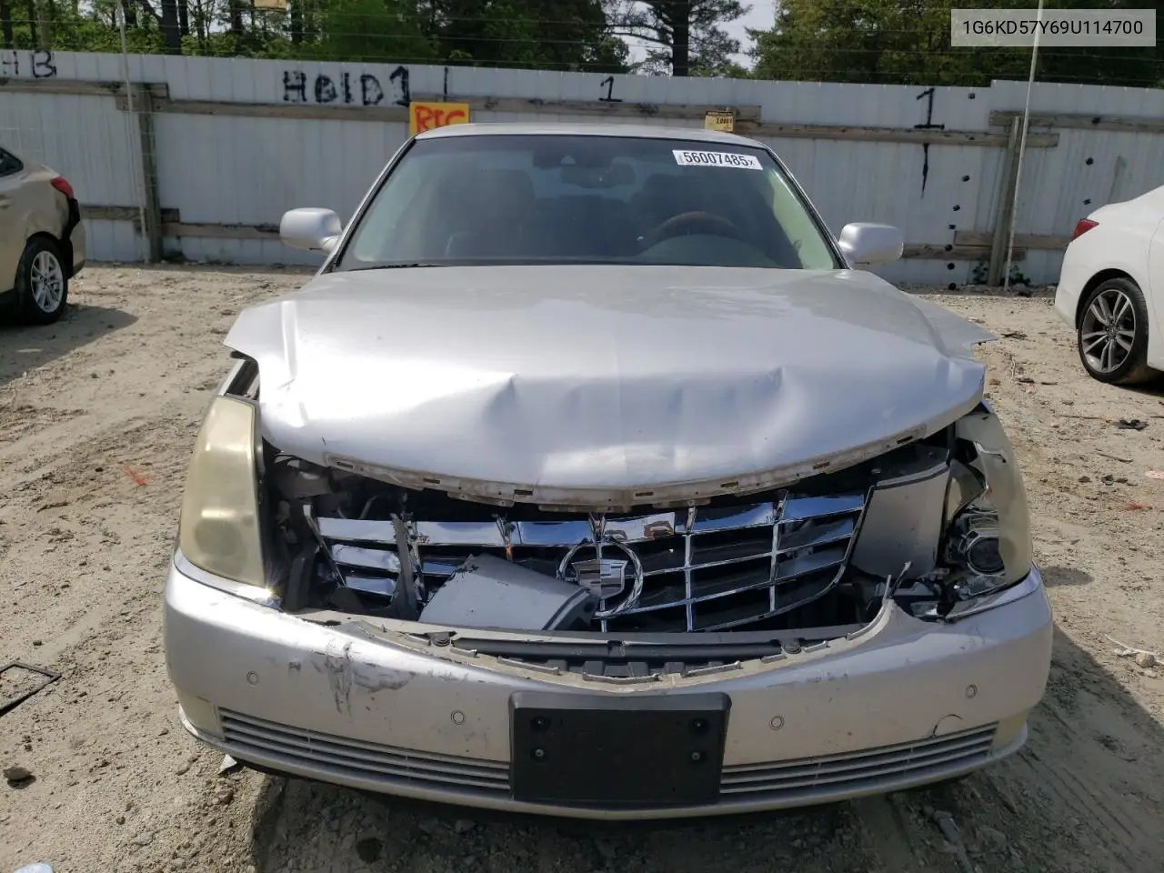 2009 Cadillac Dts VIN: 1G6KD57Y69U114700 Lot: 56007485