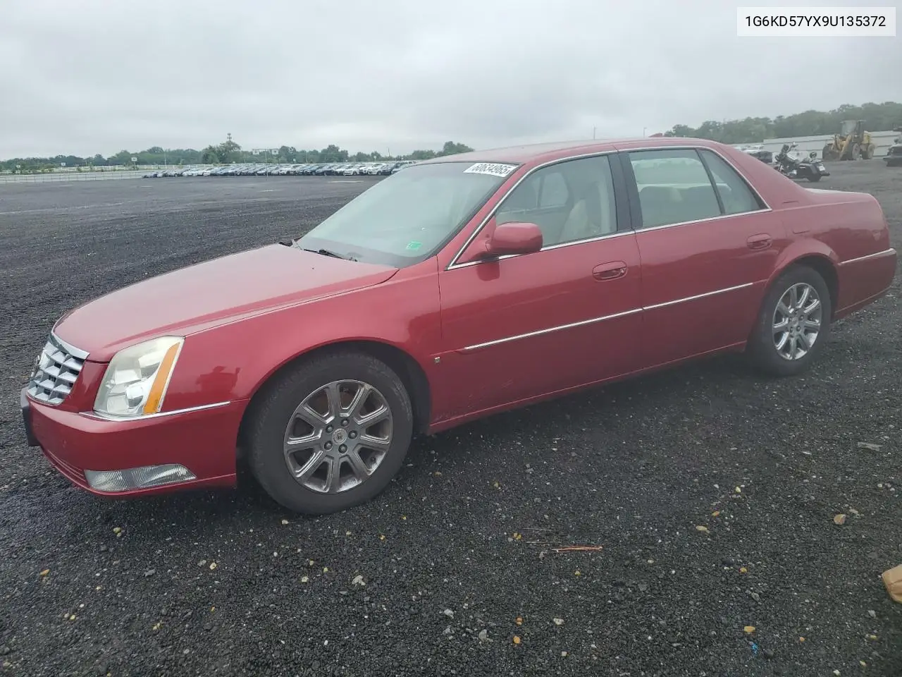 2009 Cadillac Dts VIN: 1G6KD57YX9U135372 Lot: 60634965