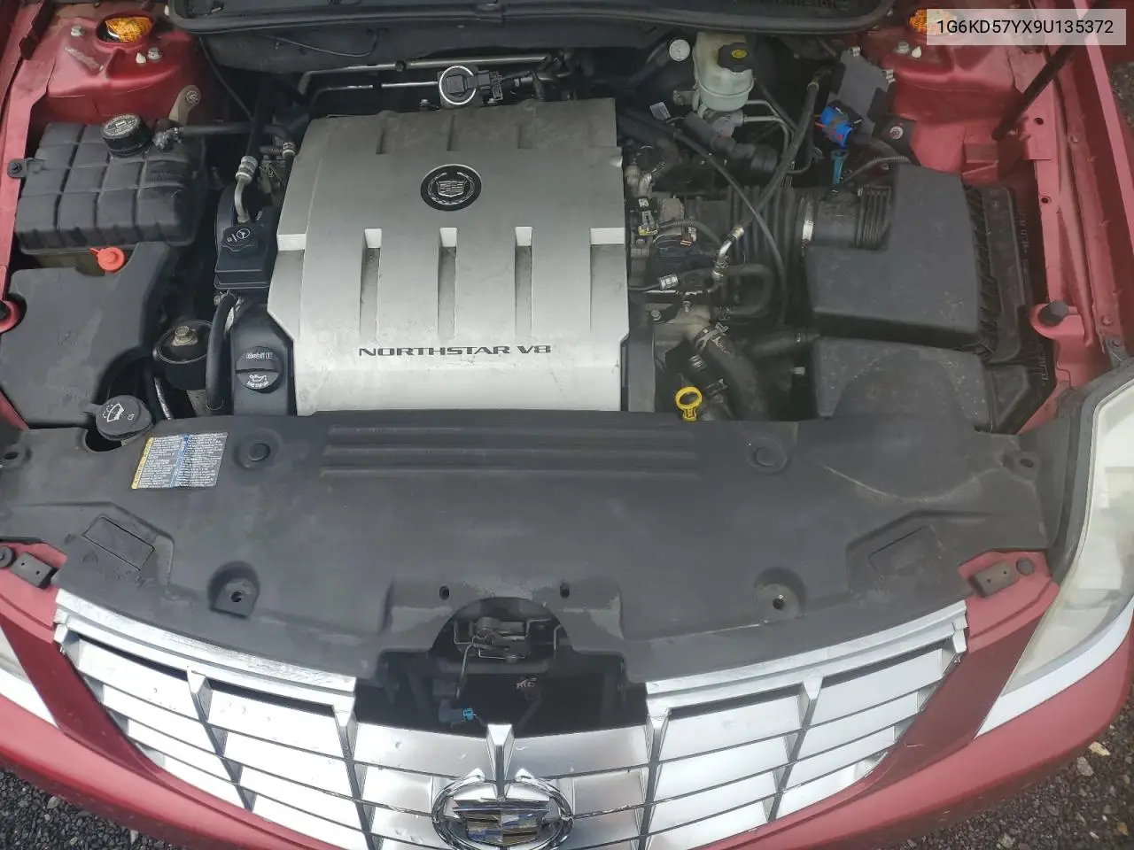 2009 Cadillac Dts VIN: 1G6KD57YX9U135372 Lot: 60634965