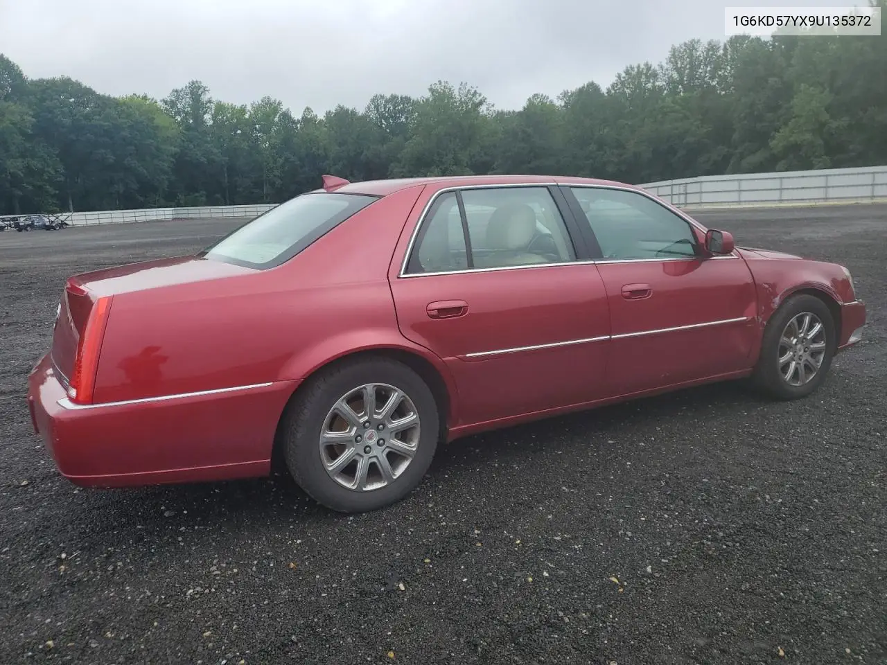 2009 Cadillac Dts VIN: 1G6KD57YX9U135372 Lot: 60634965
