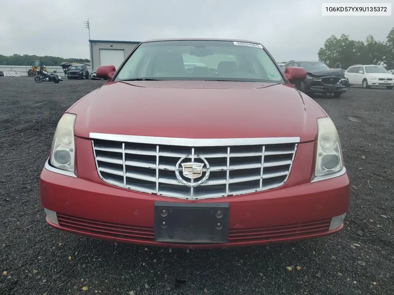 2009 Cadillac Dts VIN: 1G6KD57YX9U135372 Lot: 60634965