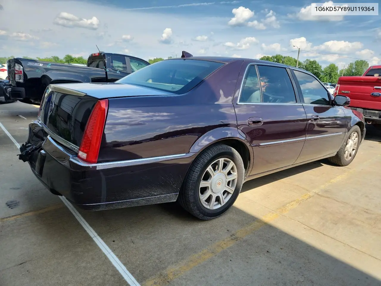 2009 Cadillac Dts VIN: 1G6KD57Y89U119364 Lot: 61738125