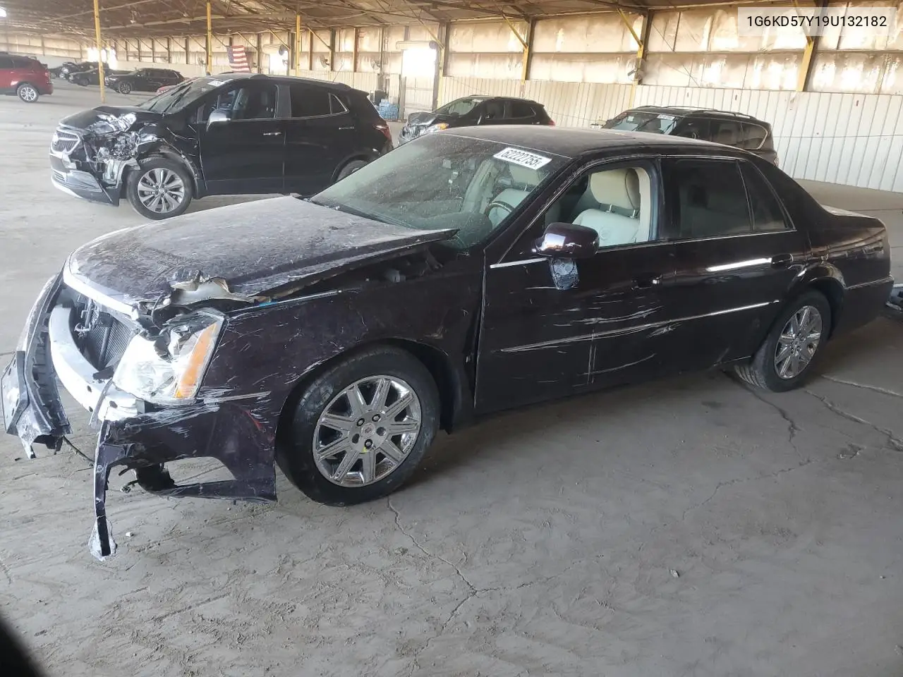 2009 Cadillac Dts VIN: 1G6KD57Y19U132182 Lot: 62222755