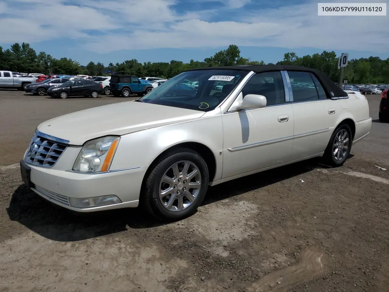 2009 Cadillac Dts VIN: 1G6KD57Y99U116120 Lot: 62915085