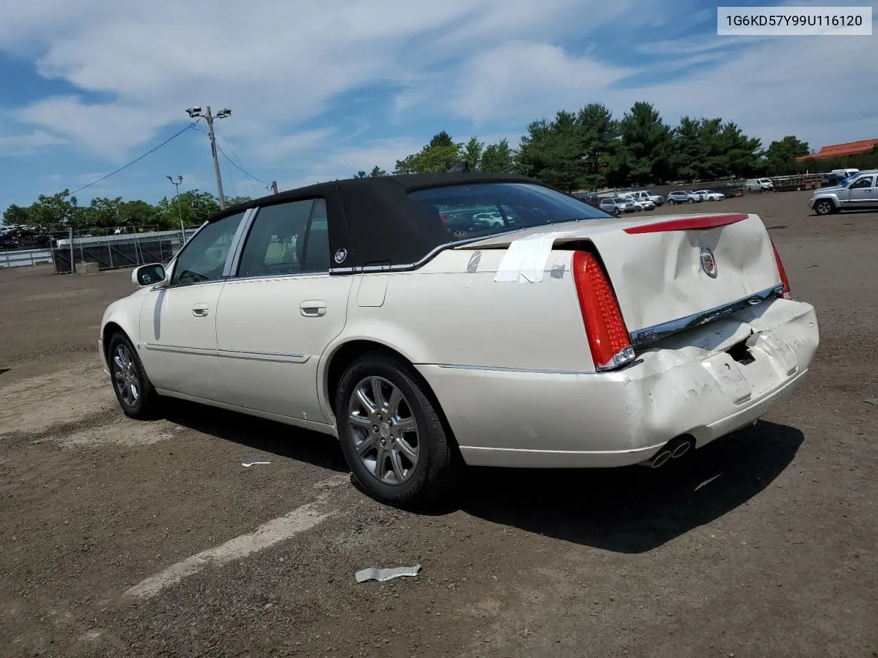 2009 Cadillac Dts VIN: 1G6KD57Y99U116120 Lot: 62915085