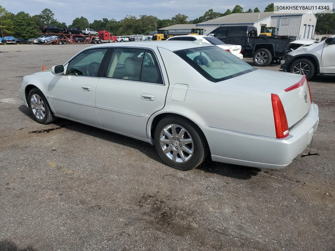 2010 Cadillac Dts Premium Collection VIN: 1G6KH5EY8AU114340 Lot: 43166255
