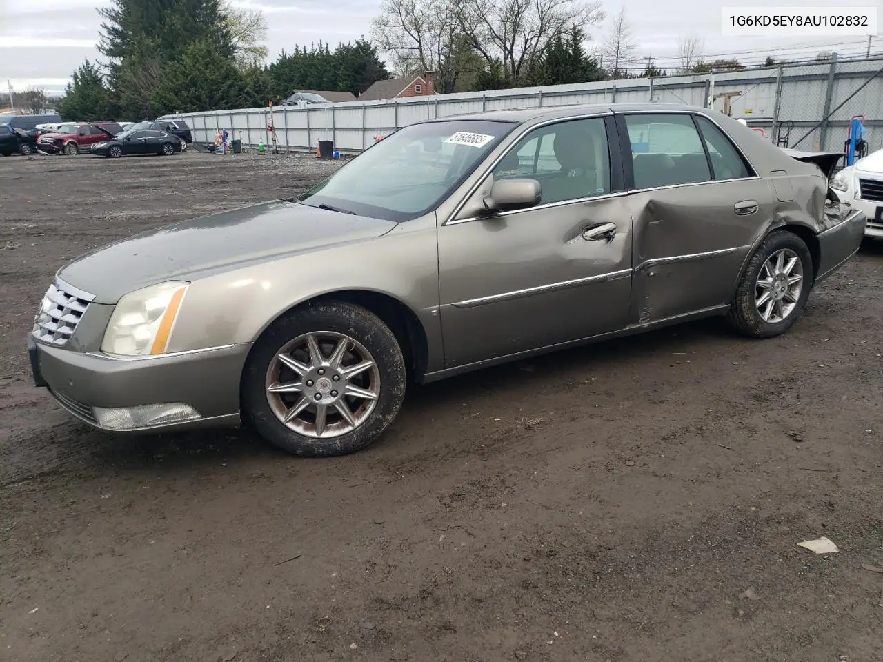2010 Cadillac Dts Luxury Collection VIN: 1G6KD5EY8AU102832 Lot: 51646685