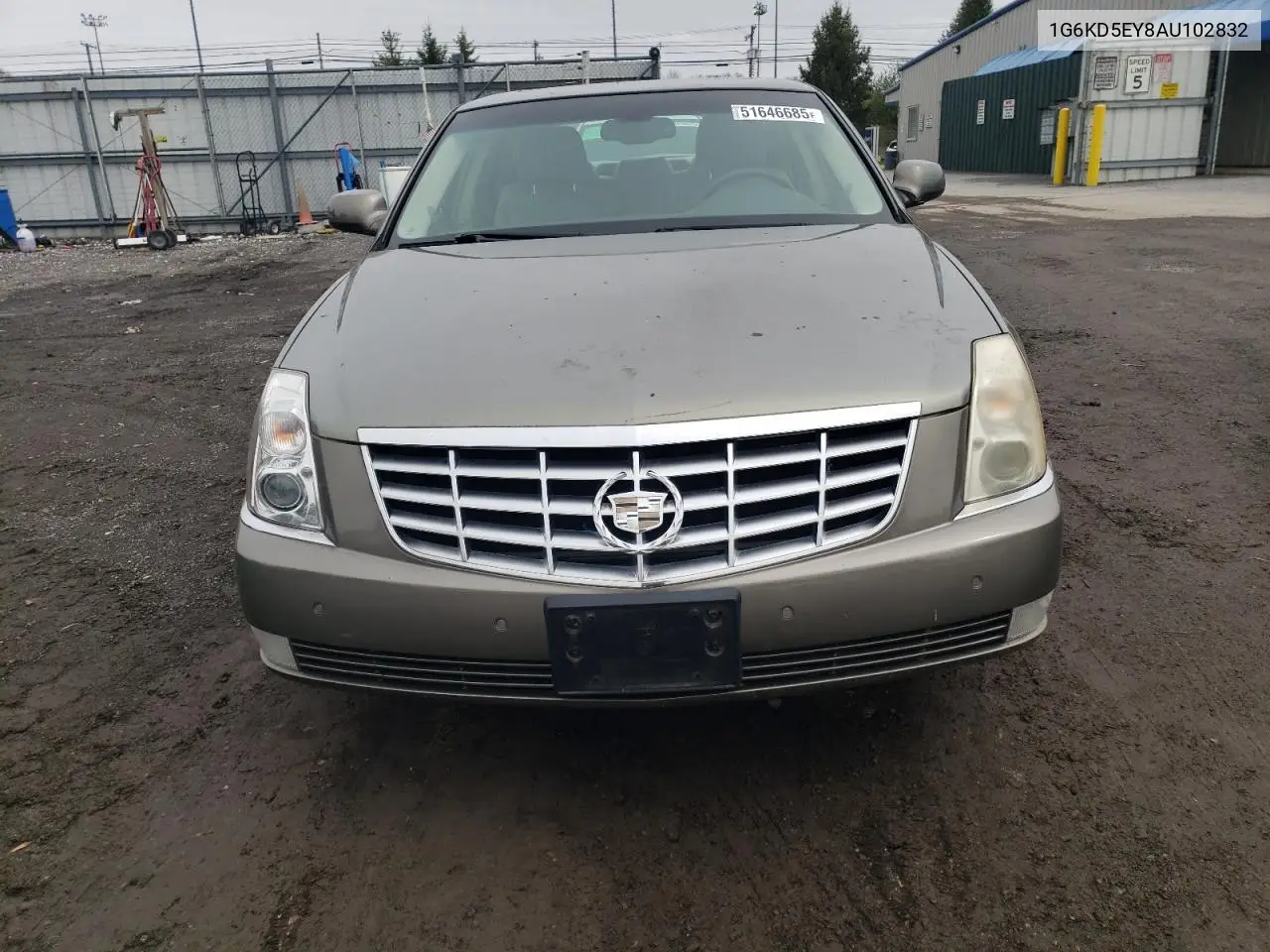 2010 Cadillac Dts Luxury Collection VIN: 1G6KD5EY8AU102832 Lot: 51646685