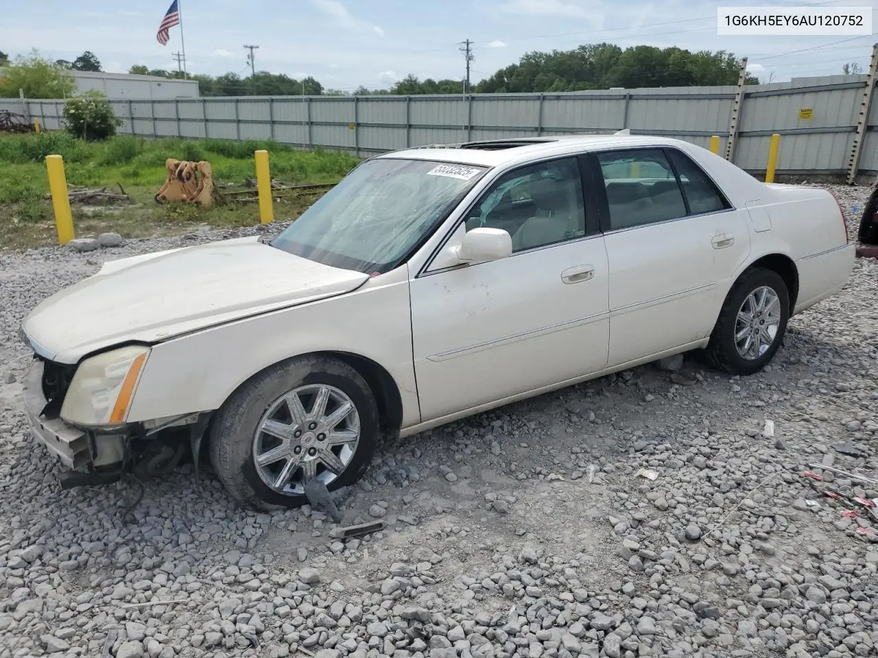2010 Cadillac Dts Premium Collection VIN: 1G6KH5EY6AU120752 Lot: 55232525