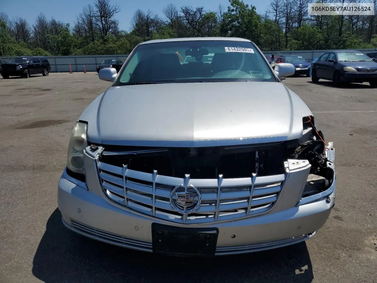 2010 Cadillac Dts Luxury Collection VIN: 1G6KD5EY7AU126524 Lot: 61432505