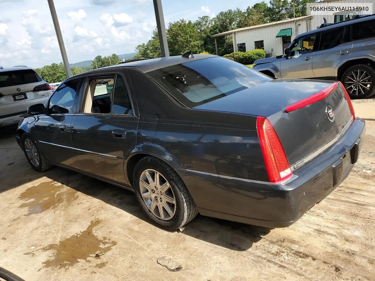 2010 Cadillac Dts Premium Collection VIN: 1G6KH5EY6AU115910 Lot: 62781845