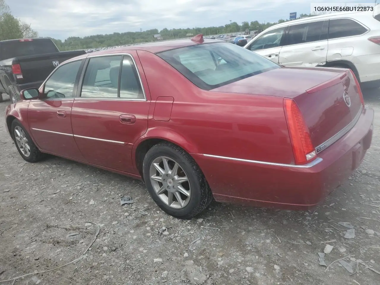 2011 Cadillac Dts Premium Collection VIN: 1G6KH5E66BU122873 Lot: 55515185