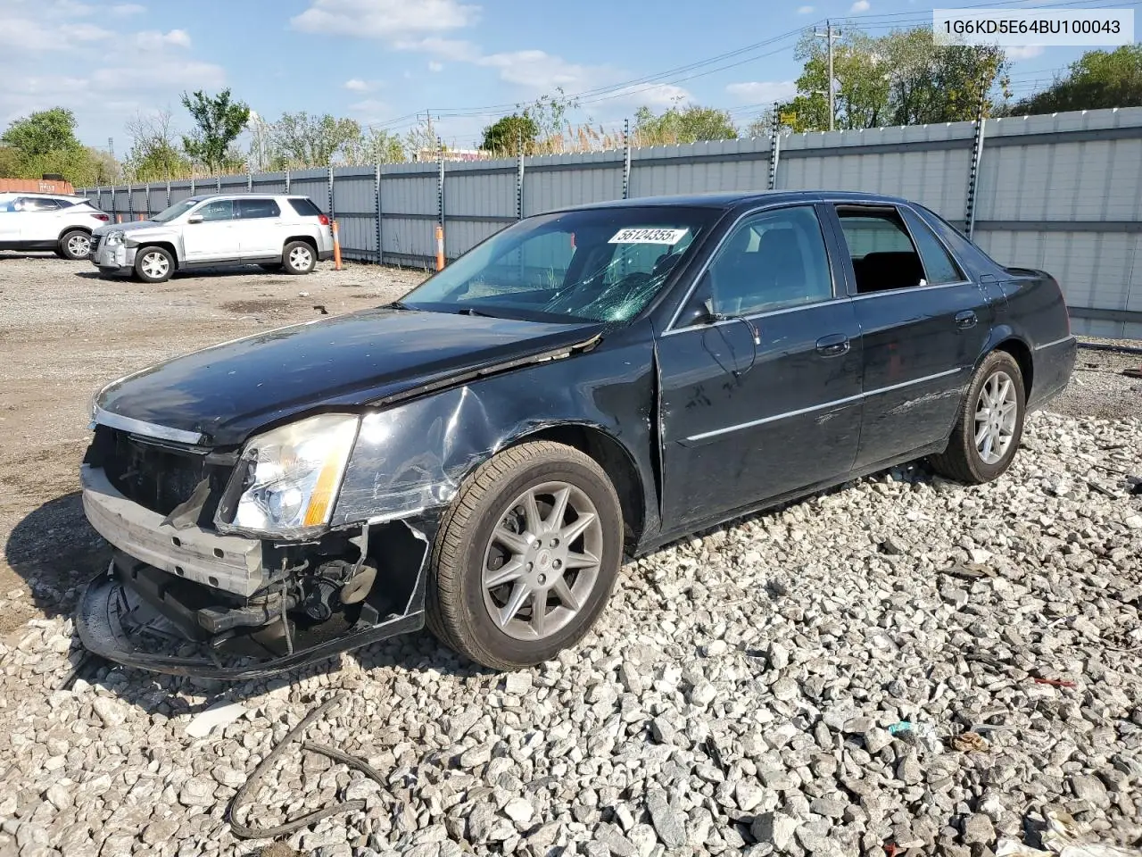 2011 Cadillac Dts Luxury Collection VIN: 1G6KD5E64BU100043 Lot: 56124355