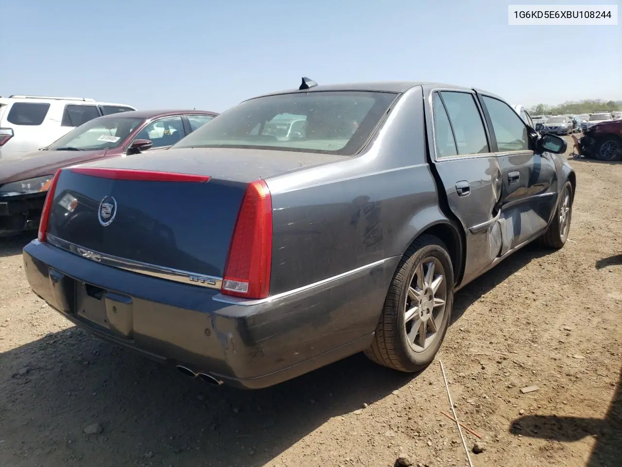 2011 Cadillac Dts Luxury Collection VIN: 1G6KD5E6XBU108244 Lot: 56249895