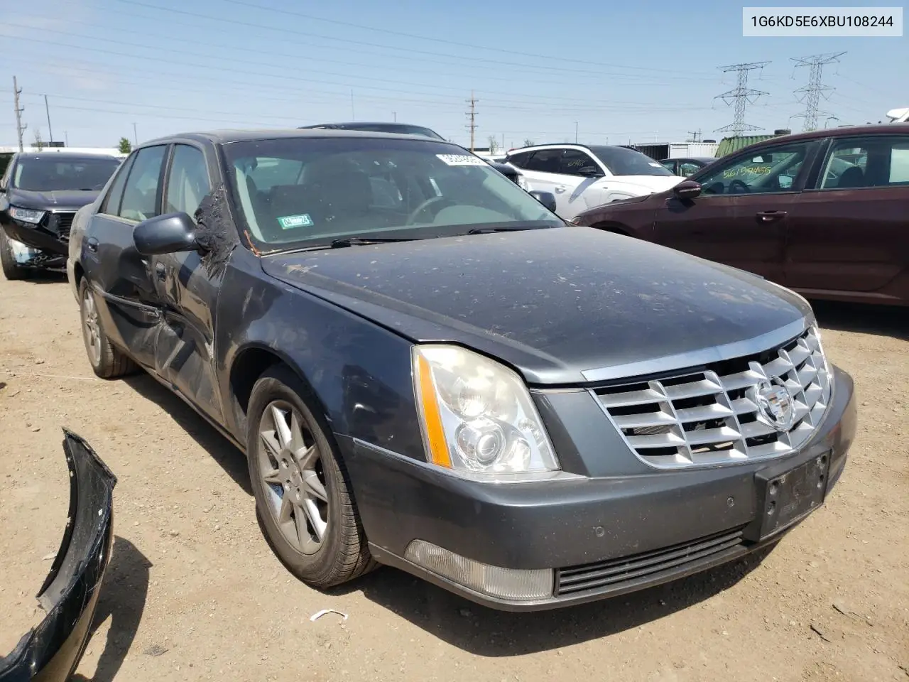 2011 Cadillac Dts Luxury Collection VIN: 1G6KD5E6XBU108244 Lot: 56249895