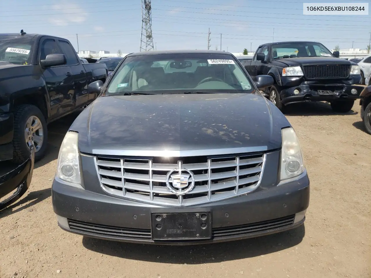 2011 Cadillac Dts Luxury Collection VIN: 1G6KD5E6XBU108244 Lot: 56249895