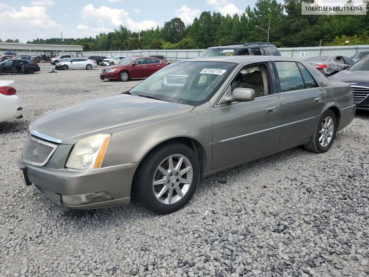 2011 Cadillac Dts Luxury Collection VIN: 1G6KD5E68BU114754 Lot: 63165215