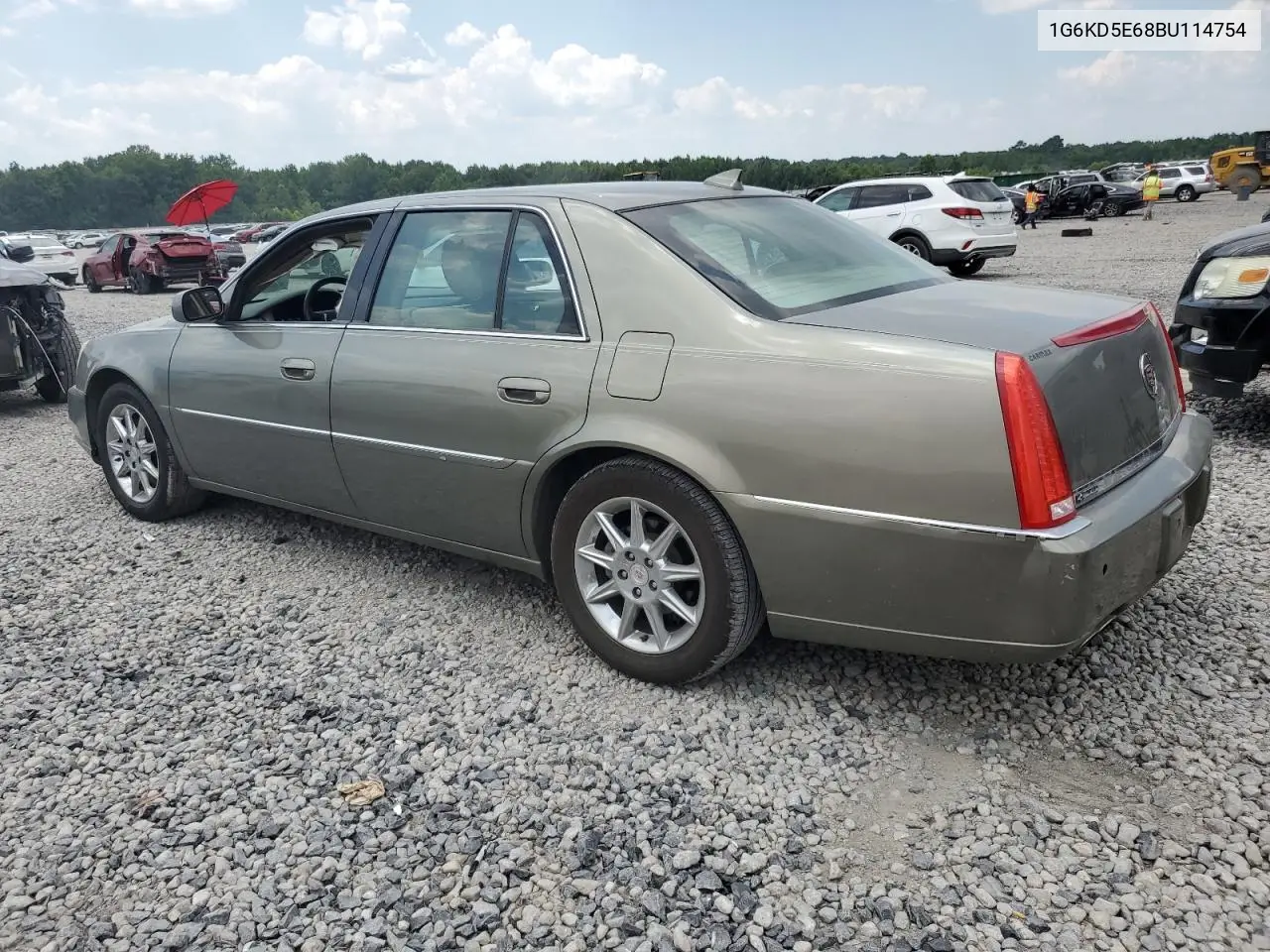 2011 Cadillac Dts Luxury Collection VIN: 1G6KD5E68BU114754 Lot: 63165215