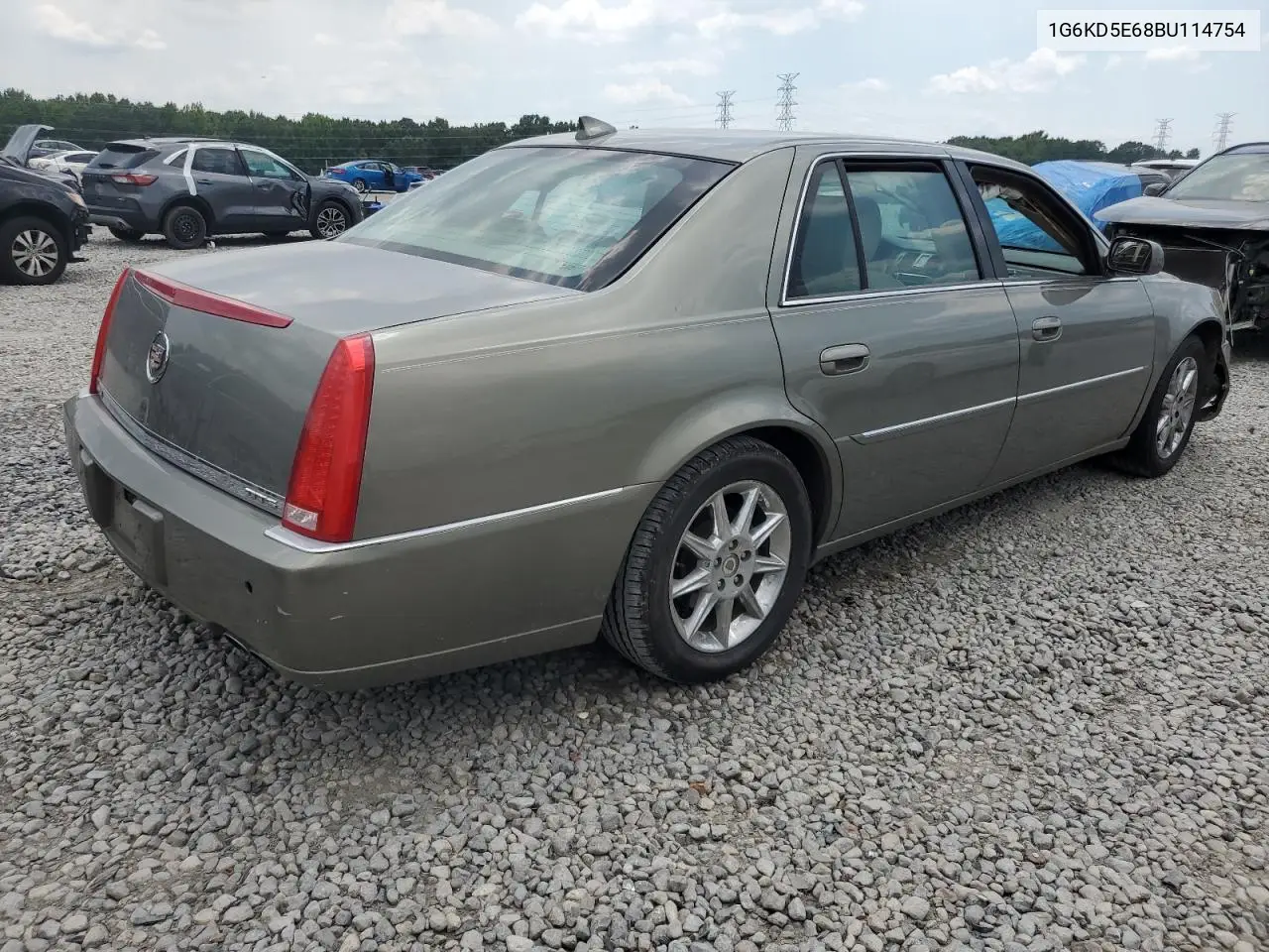 2011 Cadillac Dts Luxury Collection VIN: 1G6KD5E68BU114754 Lot: 63165215
