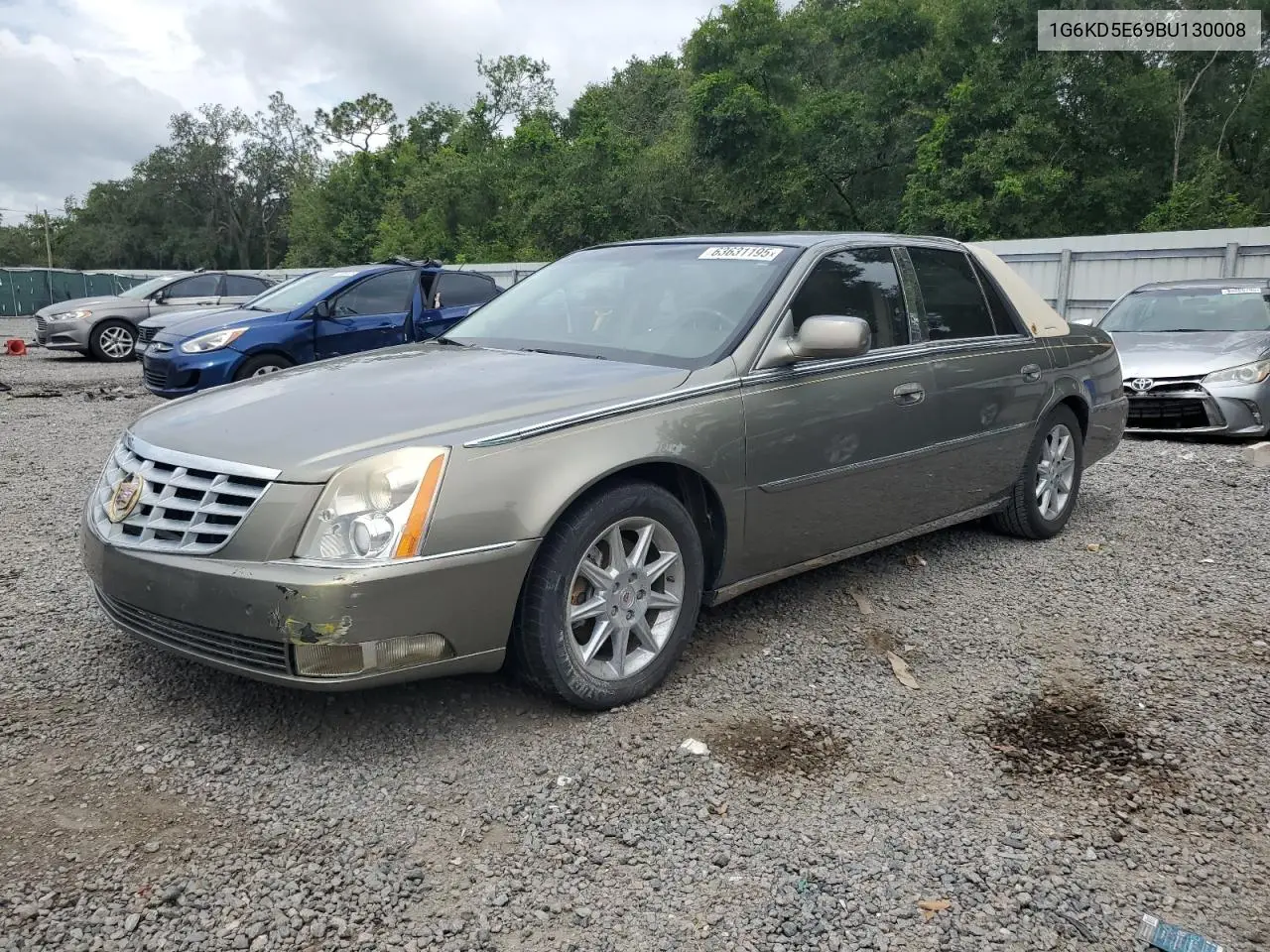2011 Cadillac Dts Luxury Collection VIN: 1G6KD5E69BU130008 Lot: 63631195