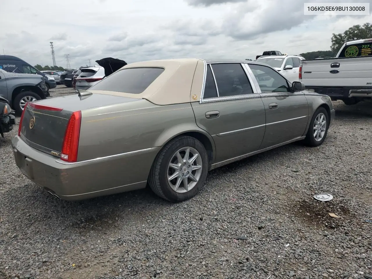 2011 Cadillac Dts Luxury Collection VIN: 1G6KD5E69BU130008 Lot: 63631195