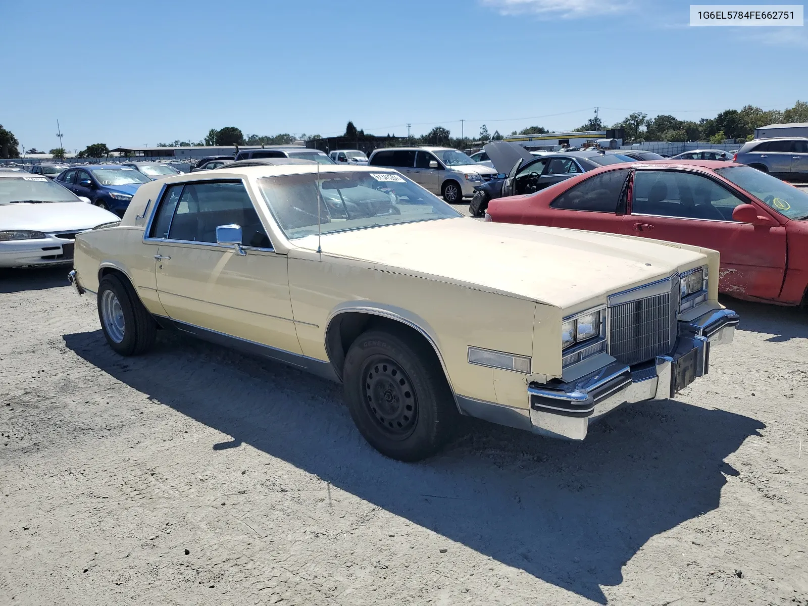 1985 Cadillac Eldorado VIN: 1G6EL5784FE662751 Lot: 67341204