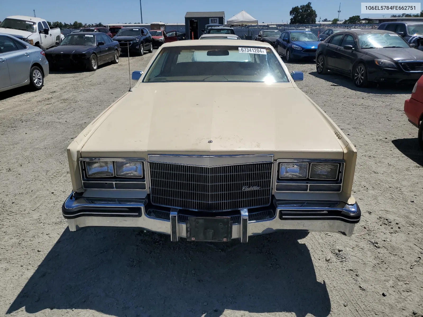 1985 Cadillac Eldorado VIN: 1G6EL5784FE662751 Lot: 67341204