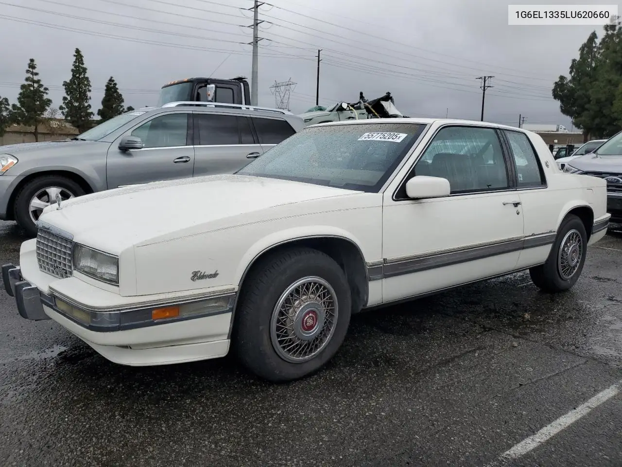 1990 Cadillac Eldorado VIN: 1G6EL1335LU620660 Lot: 55775205