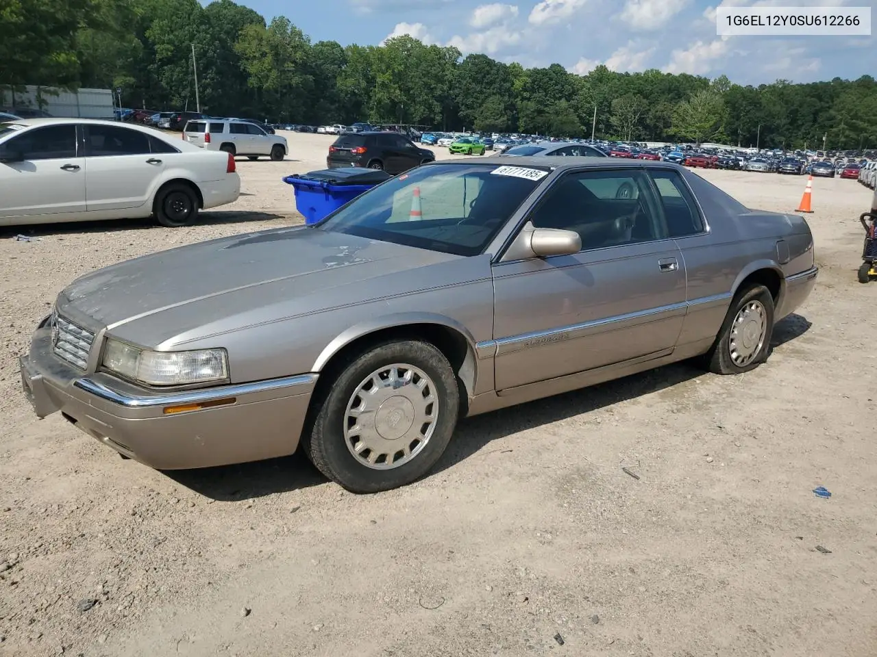 1995 Cadillac Eldorado VIN: 1G6EL12Y0SU612266 Lot: 61771185