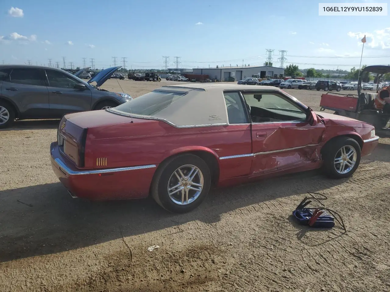 2000 Cadillac Eldorado Esc VIN: 1G6EL12Y9YU152839 Lot: 63485475