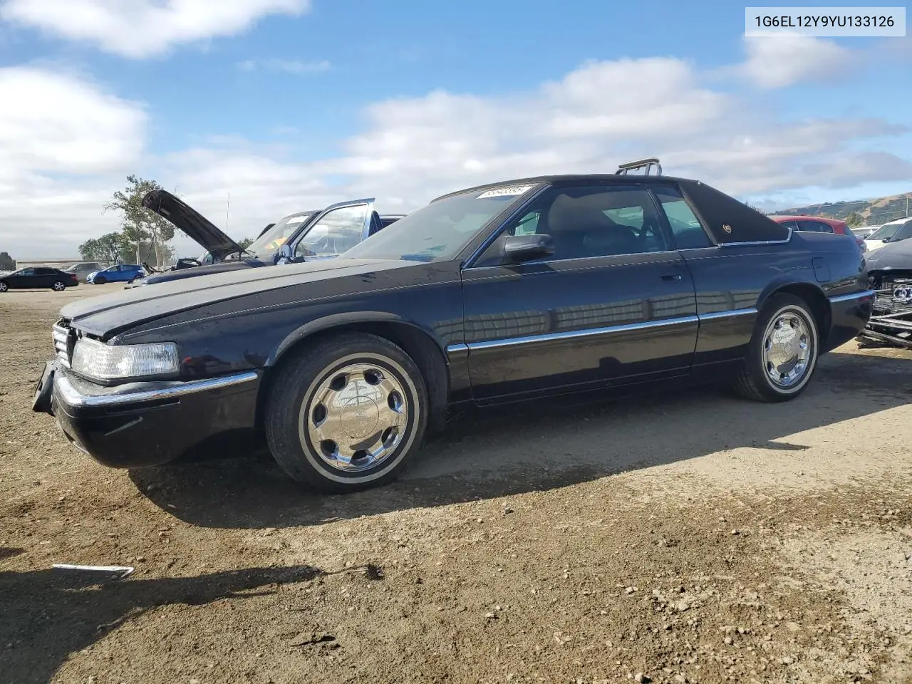 2000 Cadillac Eldorado Esc VIN: 1G6EL12Y9YU133126 Lot: 65643595
