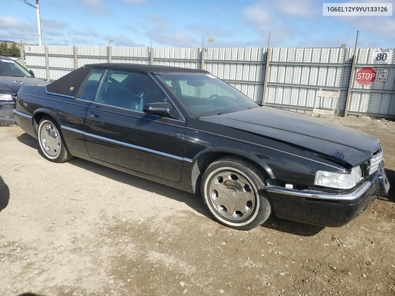 2000 Cadillac Eldorado Esc VIN: 1G6EL12Y9YU133126 Lot: 65643595