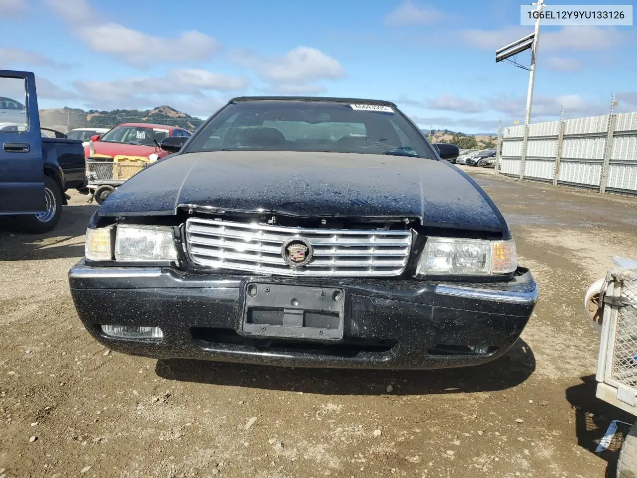 2000 Cadillac Eldorado Esc VIN: 1G6EL12Y9YU133126 Lot: 65643595