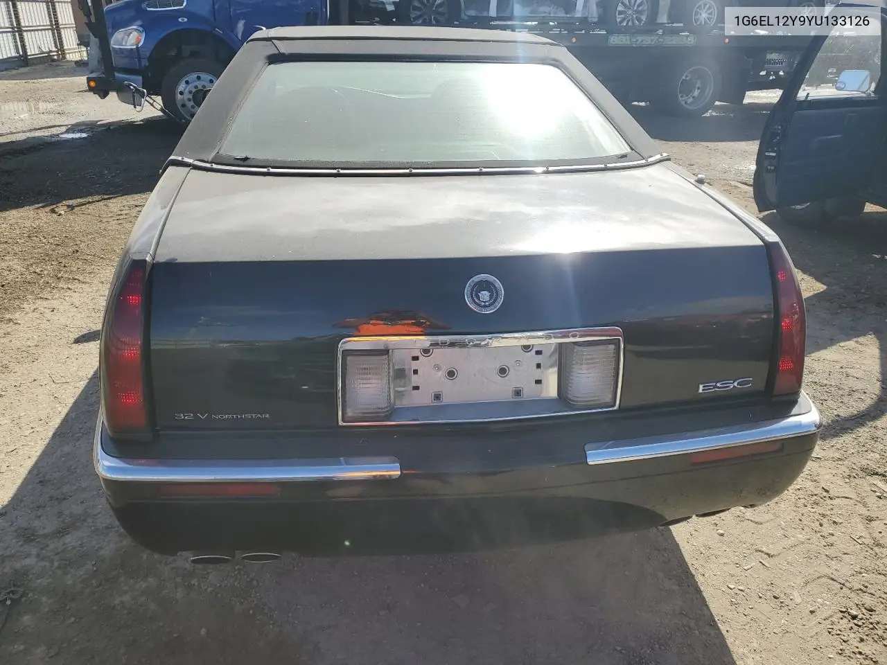 2000 Cadillac Eldorado Esc VIN: 1G6EL12Y9YU133126 Lot: 65643595