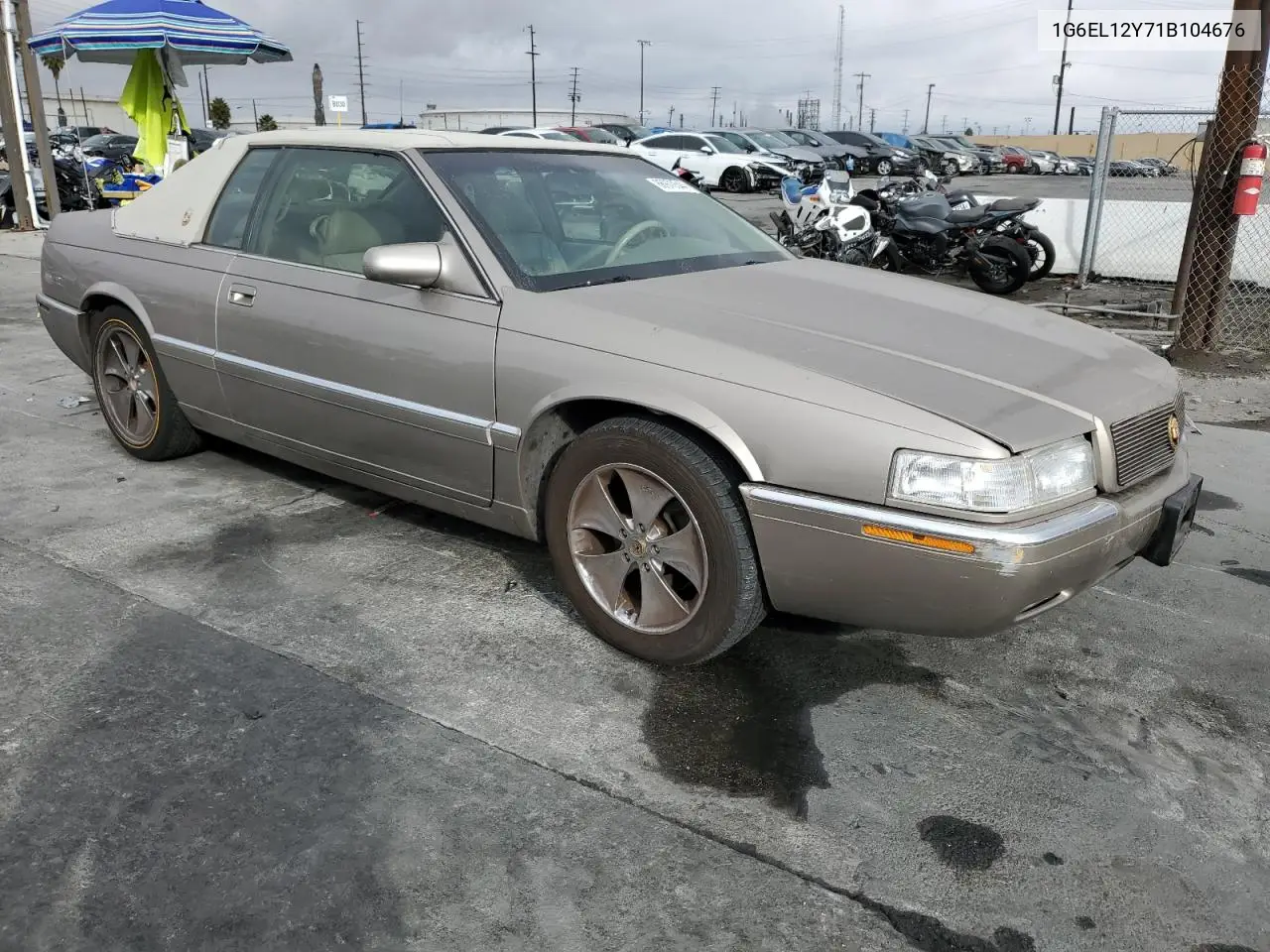 2001 Cadillac Eldorado Esc VIN: 1G6EL12Y71B104676 Lot: 56989095