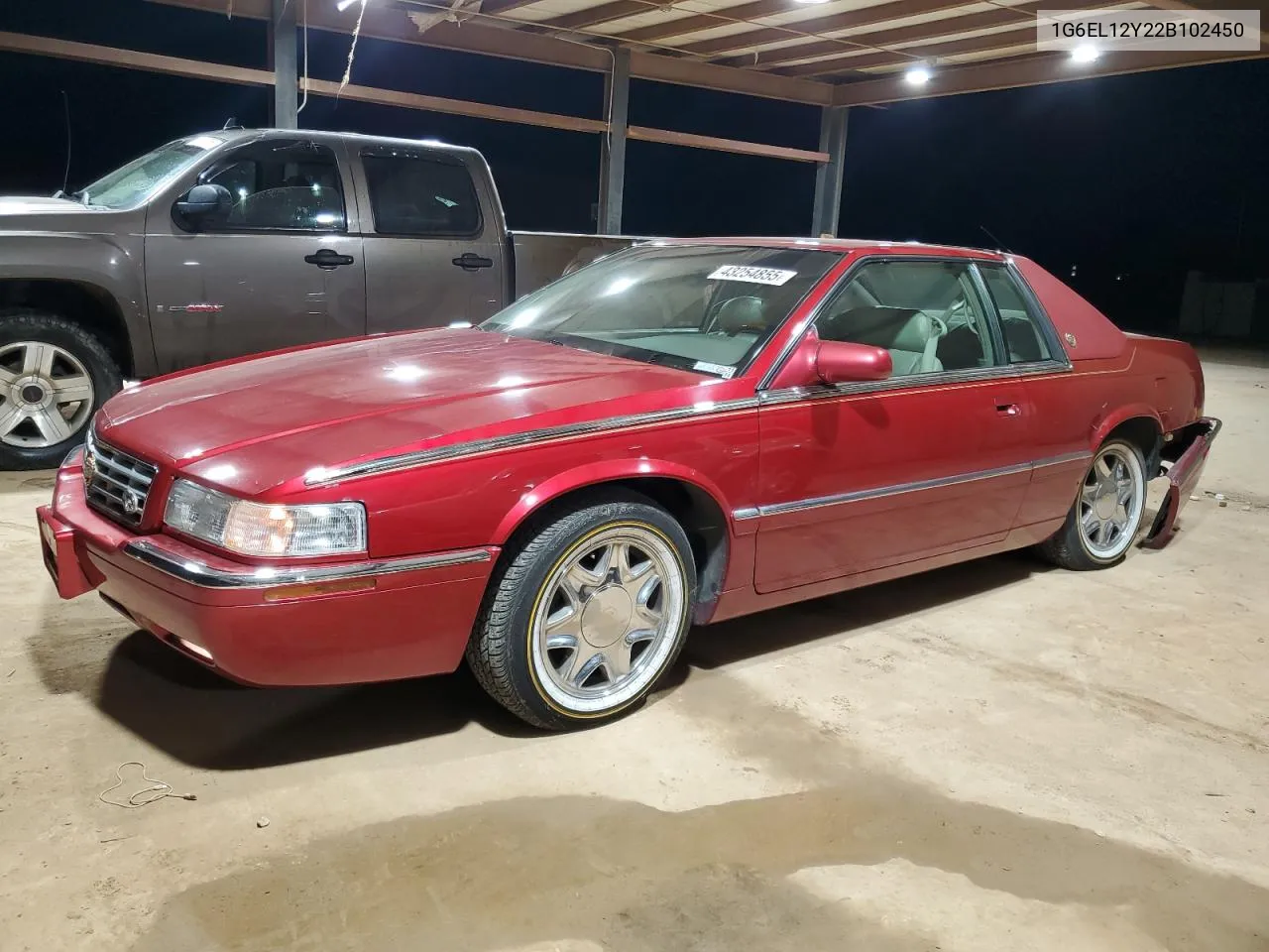 2002 Cadillac Eldorado Esc VIN: 1G6EL12Y22B102450 Lot: 43254855