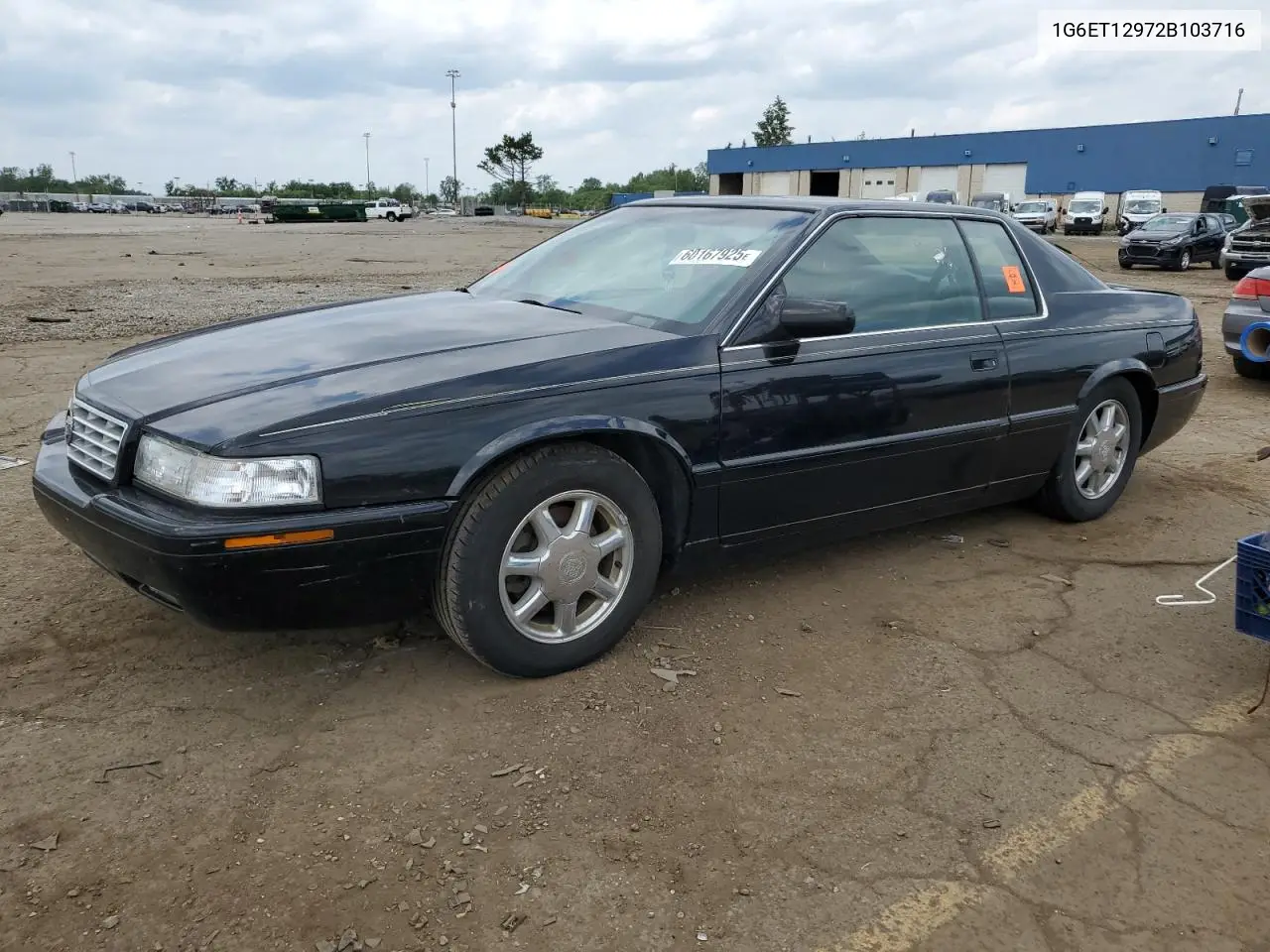 2002 Cadillac Eldorado Touring VIN: 1G6ET12972B103716 Lot: 60167925