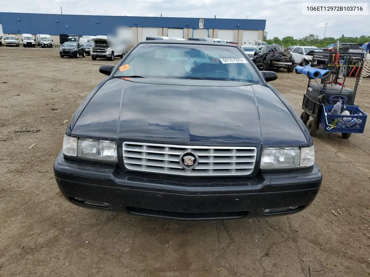 2002 Cadillac Eldorado Touring VIN: 1G6ET12972B103716 Lot: 60167925