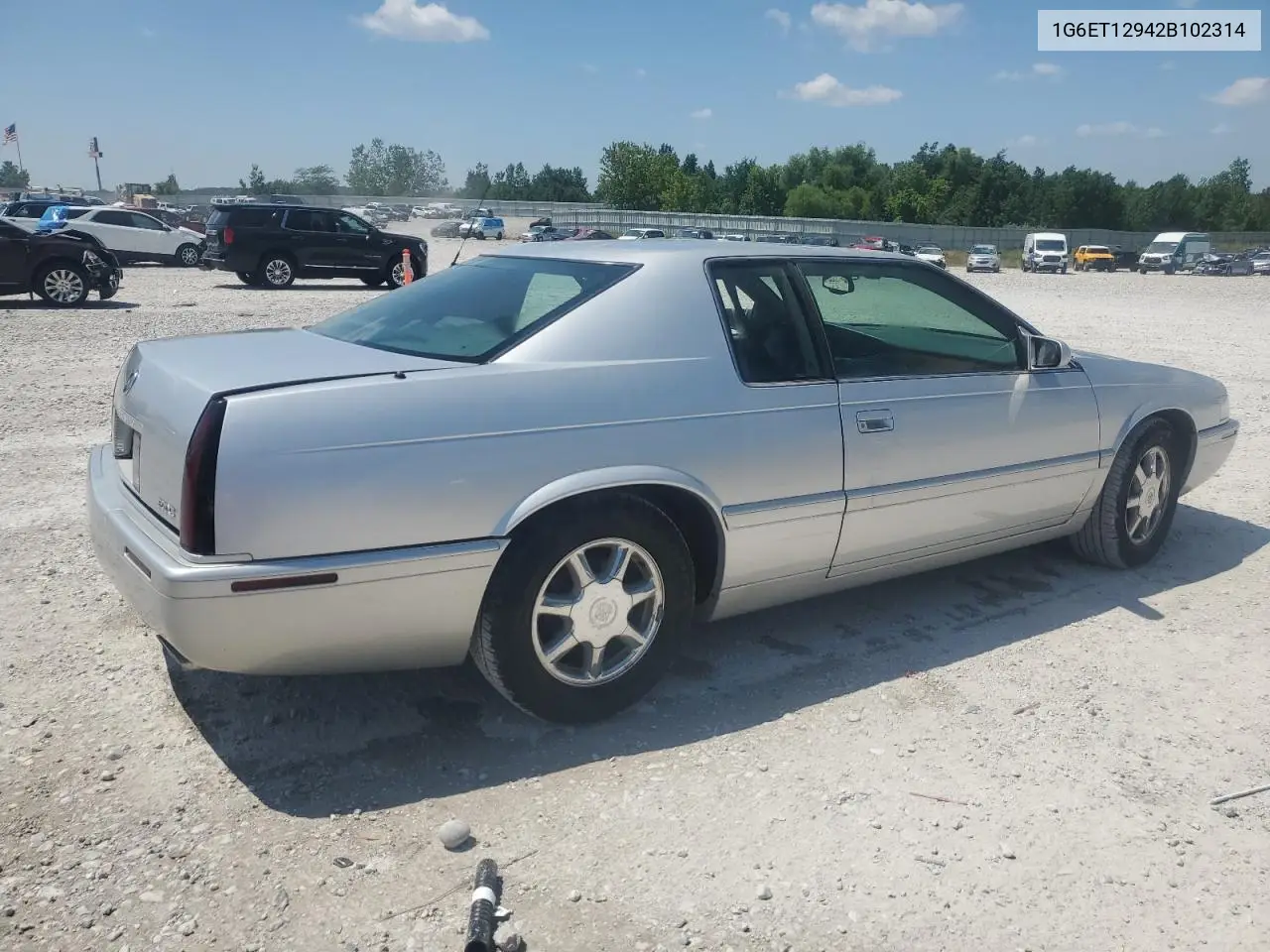 2002 Cadillac Eldorado Touring VIN: 1G6ET12942B102314 Lot: 62061185