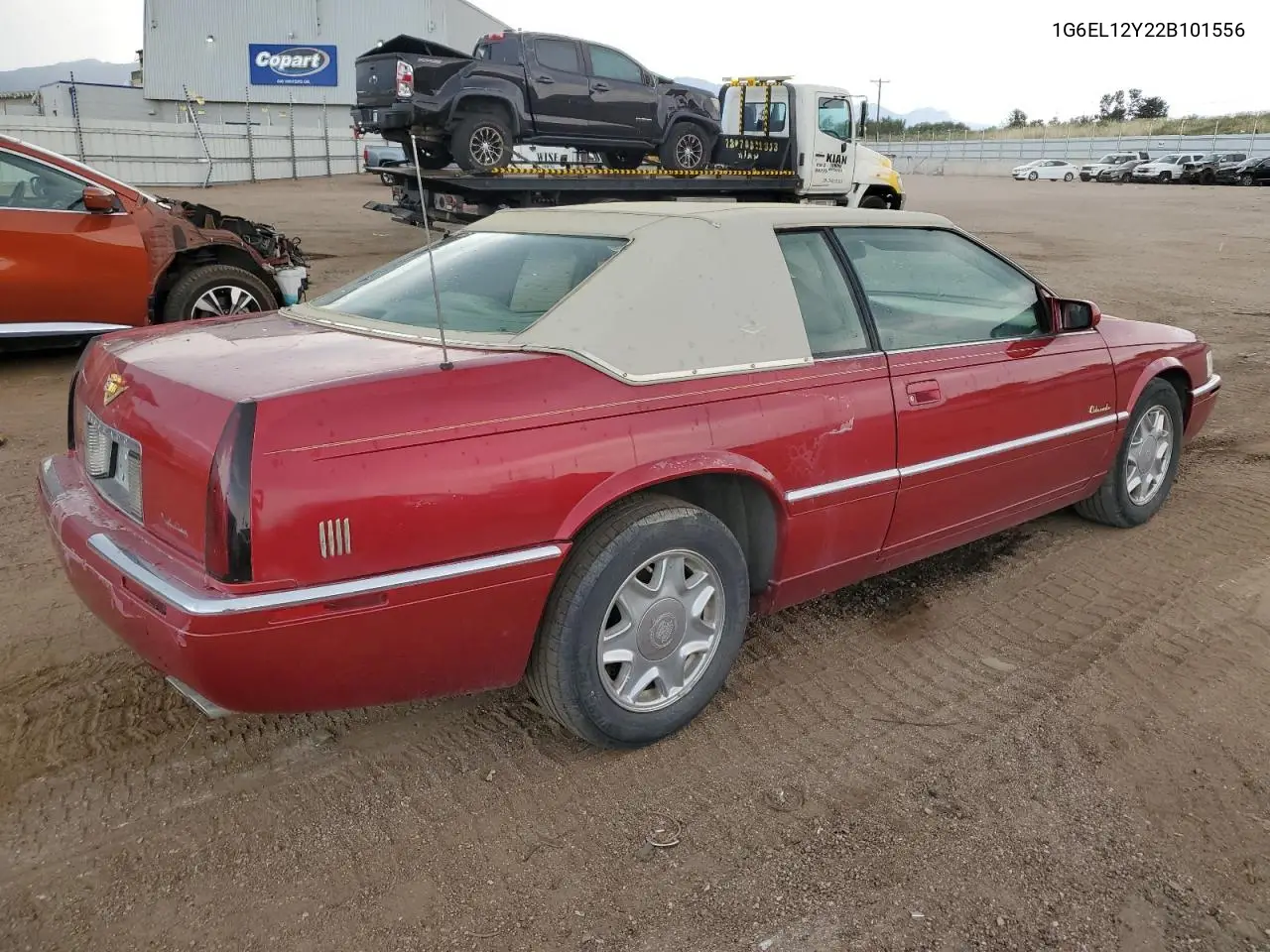 2002 Cadillac Eldorado Esc VIN: 1G6EL12Y22B101556 Lot: 65088825