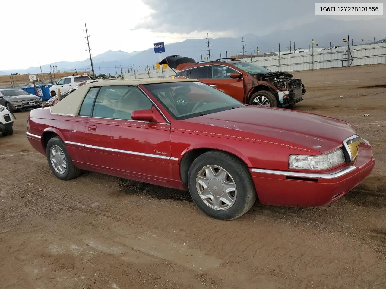 2002 Cadillac Eldorado Esc VIN: 1G6EL12Y22B101556 Lot: 65088825