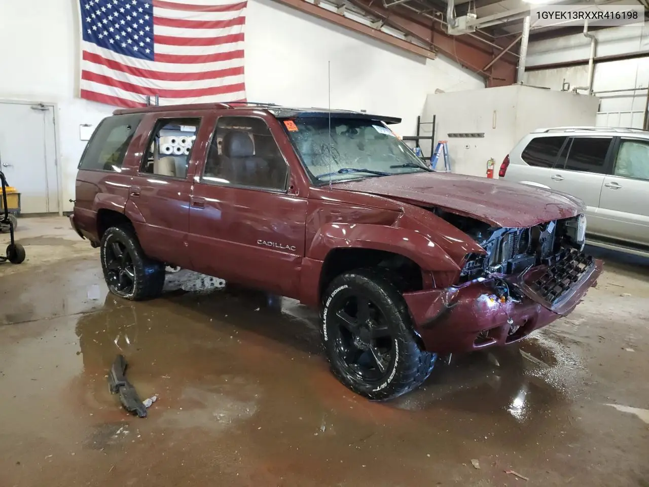 1999 Cadillac Escalade VIN: 1GYEK13RXXR416198 Lot: 57577925