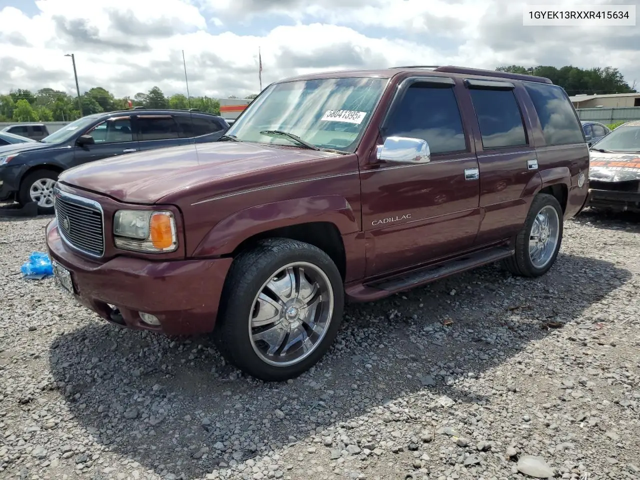 1999 Cadillac Escalade VIN: 1GYEK13RXXR415634 Lot: 58041395