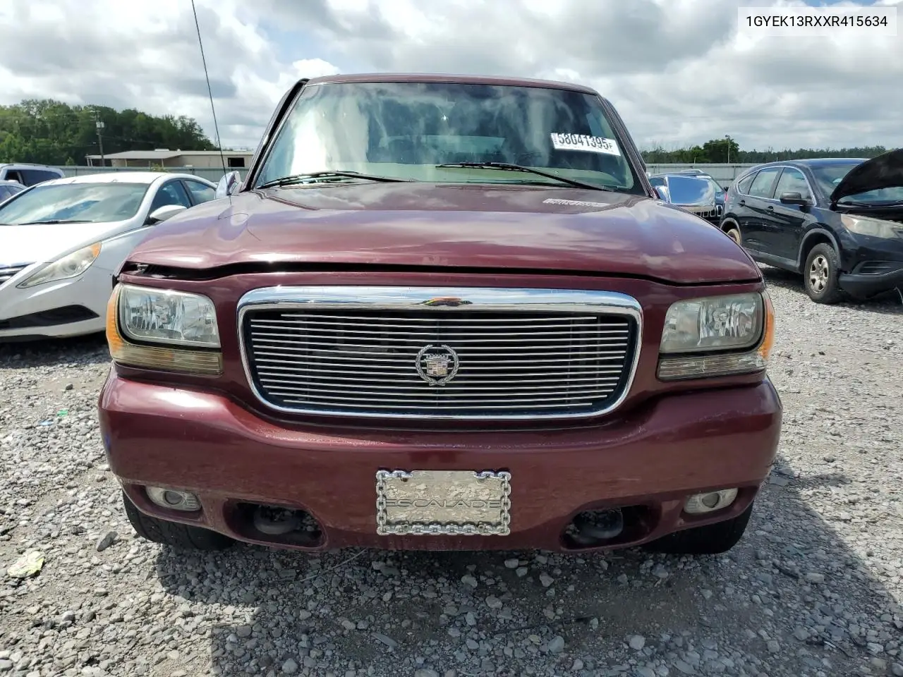 1999 Cadillac Escalade VIN: 1GYEK13RXXR415634 Lot: 58041395