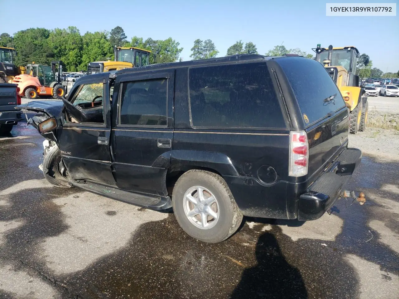 2000 Cadillac Escalade VIN: 1GYEK13R9YR107792 Lot: 57686585