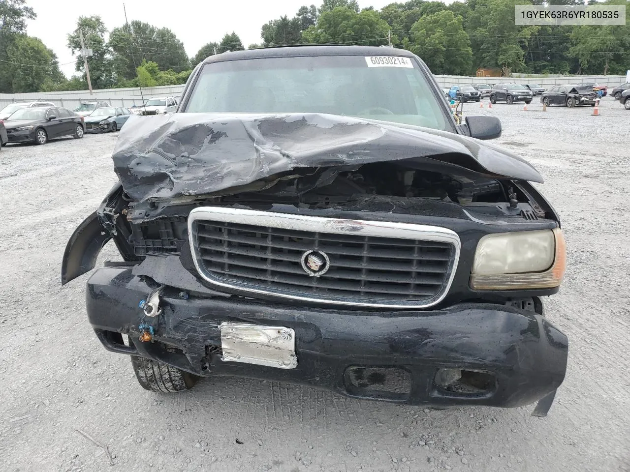 2000 Cadillac Escalade Luxury VIN: 1GYEK63R6YR180535 Lot: 60930214