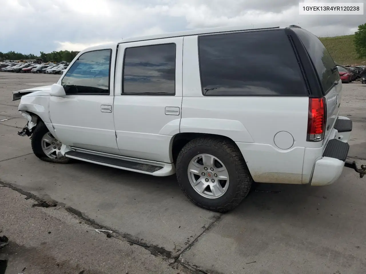 2000 Cadillac Escalade VIN: 1GYEK13R4YR120238 Lot: 61397315