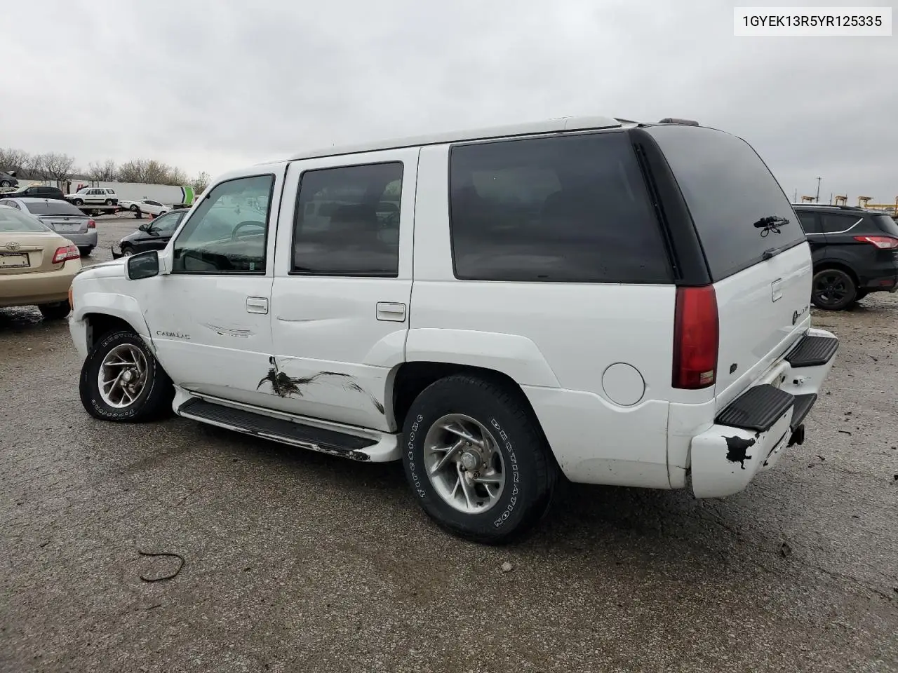 2000 Cadillac Escalade VIN: 1GYEK13R5YR125335 Lot: 80665744