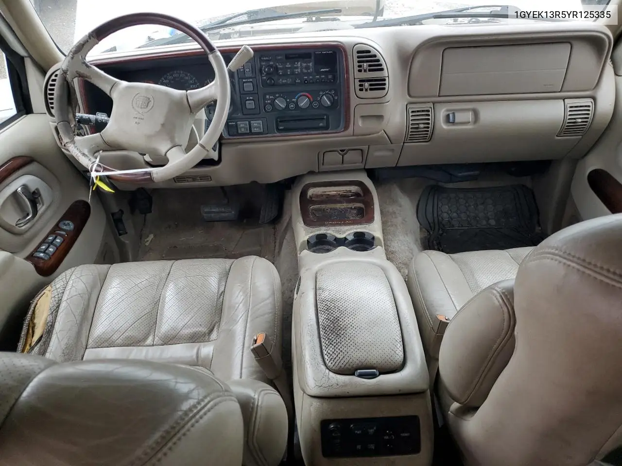 2000 Cadillac Escalade VIN: 1GYEK13R5YR125335 Lot: 80665744