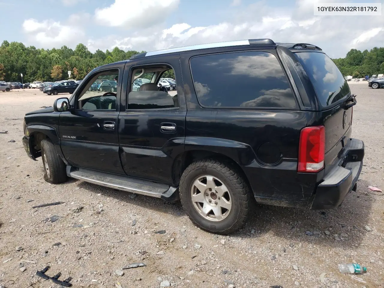 2002 Cadillac Escalade Luxury VIN: 1GYEK63N32R181792 Lot: 64061875